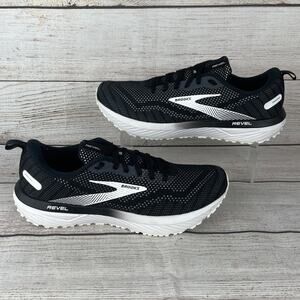 Brooks Revel 6 Womens Sz 12B Running Shoes Black White